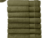 Sferra Bello Green Bath Sheet Towel Forest Soft Solid 100% Cotton 40&quot; X ... - £51.35 GBP