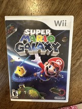 Super Mario Galaxy (Nintendo Wii) Complete W/ Manual &amp; Inserts, CIB! Tested - £10.52 GBP