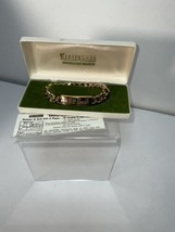 1960&#39;s Vietnam War US Navy Gold Plated ID Bracelet Kestenmade  - $99.95