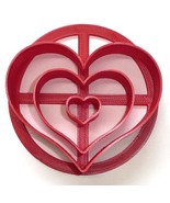 Heart Design Pattern Concha Cutter Mexican Sweet Bread Stamp Made in USA... - $149.26 MXN