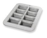 USA Pan Bakeware Aluminized Steel Mini Loaf Pan, 8-Well - £43.26 GBP