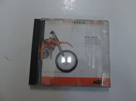 2004 2005 Ktm 85 Sx 105 Sx Repair Shop Manual Cd Stained Damaged Factory Oem - £15.71 GBP