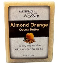 ALMOND ORANGE BAR SOAP - Amish Handcrafted with Cocoa Butter - $185.81 MXN