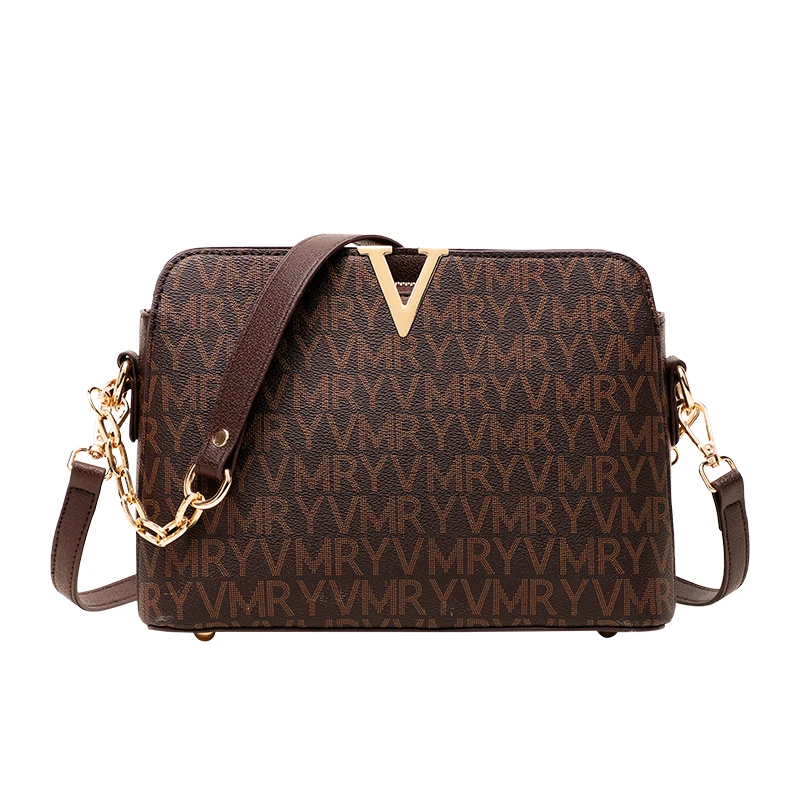 New Luxury Designer Shoulder Bag For Women Pu Leather Crossbody Messenge... - $52.53