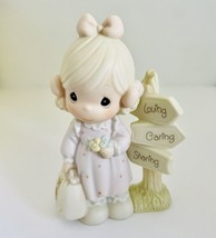 Precious Moments 1992 Figurine Loving Caring Sharing Along The Way (Girl) - £11.71 GBP