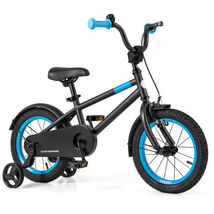 Kids Bike with Adjustable Handlebar and Saddle Black-14 inches - Color: ... - $141.17