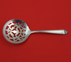 Reigning Beauty by Oneida Sterling Silver Nut Spoon Pierced 4 7/8&quot; Serving - £46.69 GBP