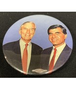 Michael Dukakis Lloyd Bentsen President Election Button Pin Campaign KG - €7,67 EUR