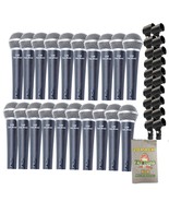 Cardioid Dynamic Microphones &amp; Clips (20-Pack) by FAT TOAD - Vocal Handh... - $335.30 CAD
