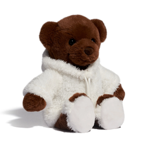 Cozy Friends 9.5&quot; Plush Bear with Comfy Hoodie, Ultra-Soft, Ages 3+ - £23.37 GBP