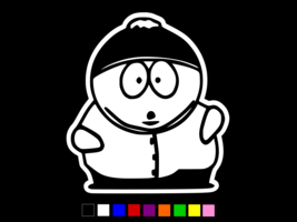 SOUTH PARK ERIC CARTMAN Vinyl Decal Car Wall Window Sticker CHOOSE SIZE ... - $3.33+