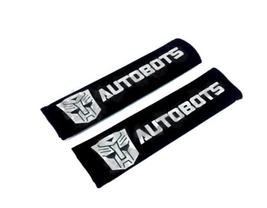 Autobots Embroidered Logo Seat Belt Cover Shoulder Pad 2 pcs - $12.99