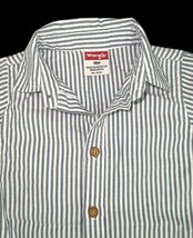 Calvin Klein Romper + Perry Ellis & Wrangler Button-Down Shirts Lot 18M image 3