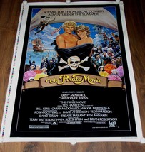 The Pirate Movie Kristy McNichol Movie Poster Vintage 1982 Christopher Atkins - £39.22 GBP