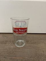 Early Teal Text Karl Strauss Brewing Company Beer Pint Glass San Diego’s Beer - £19.31 GBP