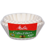8-12 Cup Basket Coffee Filters, White, 100 Count (Pack of 24) - £40.84 GBP