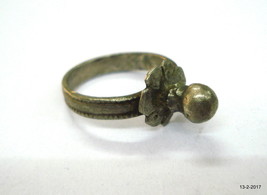 vintage antique tribal old silver ring lingam ring traditional jewellery - £70.17 GBP