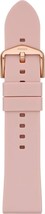 Fossil Silicone Stainless Steel Interchangeable Watch Band Strap Rose Gold 22mm - £17.89 GBP