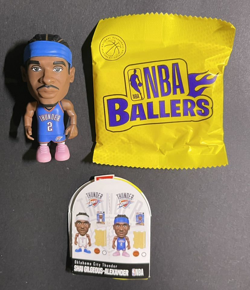 NBA BALLERS - Oklahoma City Thunder - SHAI GILGEOUS-ALEXANDER (Figure) - $20.00