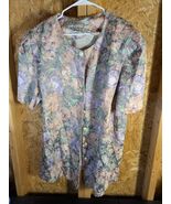 More Jazz Size 24 Poly Cotton Floral Top - €30,66 EUR