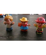Fisher Price Little People Kids Figures Lot of 3  - €9,71 EUR