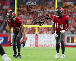 Mike Evans Chris Godwin Signed 8x10 Glossy Photo Autographed RP Signature Print  - £12.76 GBP