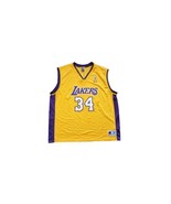 Vintage Shaq O&#39;Neal Mens Size 48 Champion Los Angeles Lakers NBA Jersey ... - £58.27 GBP