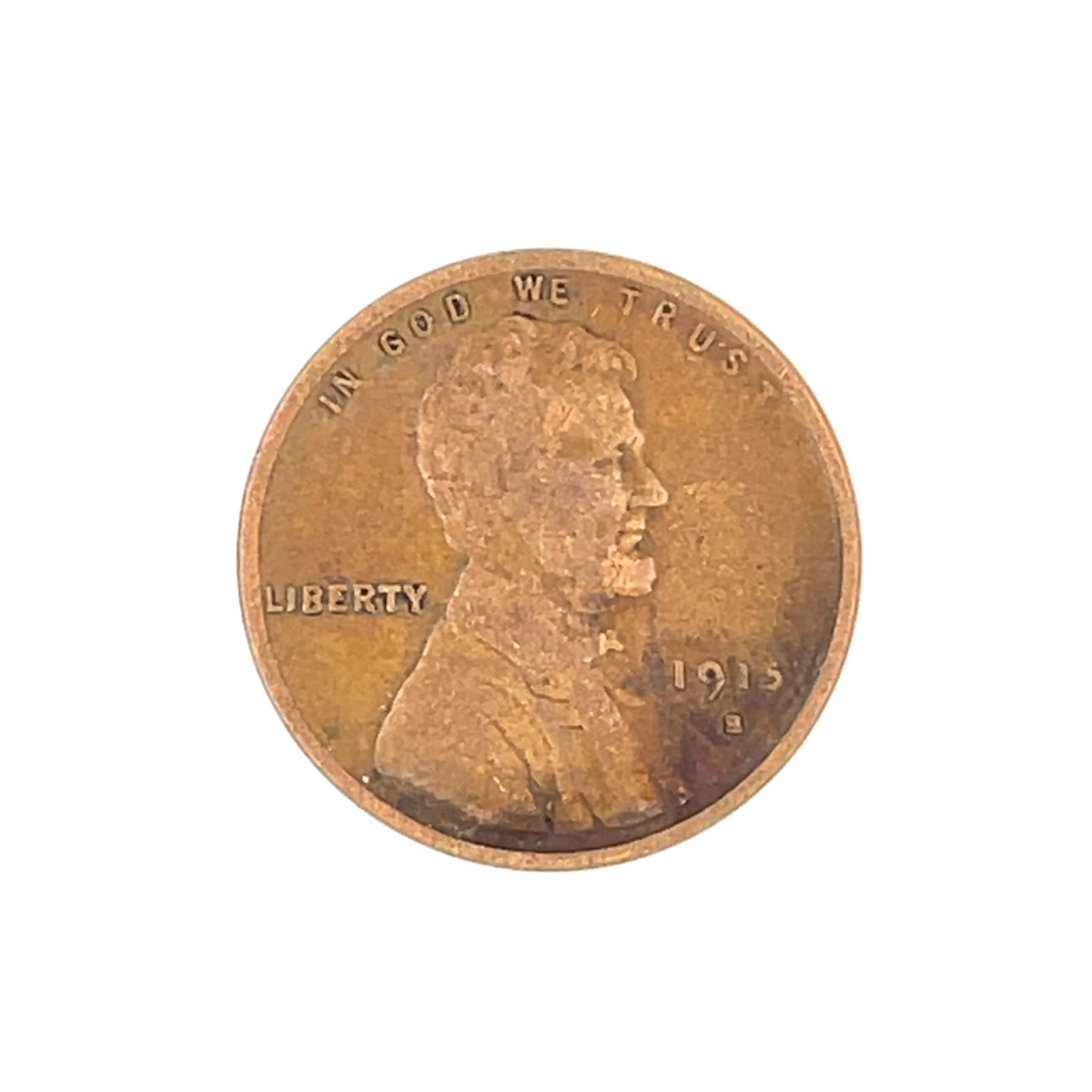 Lot of 4 Wheat Pennies - 1910S, 1914S, 1915S, 1911S VG - Fine Condition Item image 6