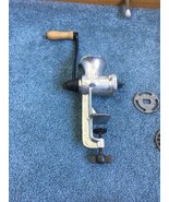 Vintage Meat Grinder with Cutters Keystone 10 Boyertown USA   3 BLADES - $29.74 CAD