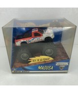 Vintage 2001 Mattel Hot Wheels Rev Tredz Monster Jam Madusa Truck REV N GO - £8.64 GBP