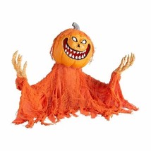 47&quot; Animated Pumpkin Man Groundbreaker Halloween Decoration (ot) - £122.66 GBP