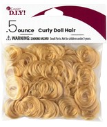 Curly Doll Hair .5oz-Strawberry Blonde - $16.87 CAD