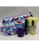 Clinique 3-Piece Skincare &amp; Makeup Set with Cosmetic Bag -Travel/Trial Size - $329.17 MXN