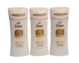 3pc Dove Even Tone Antiperspirant Deodorant Uneven Skin Tone Apple Blossom Mango - £21.11 GBP