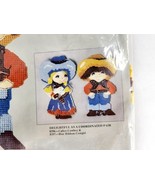New! Columbia Minerva Crewel Calico Cowboy Sugar N Spice Plastic Canvas ... - $14.99