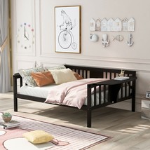 Full size Daybed, Wood Slat Support, Espresso - £236.62 GBP