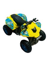 Maisto Racing Team Pullback Quad Blue &amp; Yellow #15 Vonham - £4.62 GBP