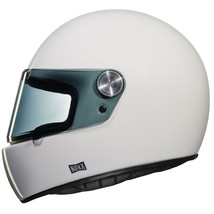 Nexx X.G100 XG100 Racer Purist Plain White Retro Motorcycle Helmet XS - 2XL - £334.16 GBP