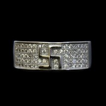Swastik Eternity Engagement Wedding Ring 14K White Gold Plated 2CtCubic ... - $138.10