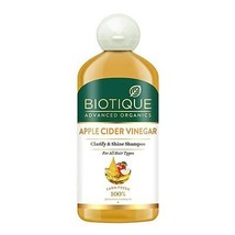 Biotique Apple Cidre Vinaigre Shampooing Cheveux, 300ml (Paquet De 1) E754 - £19.34 GBP