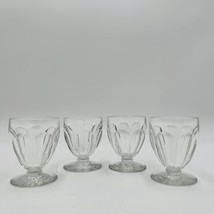 BACCARAT France Crystal Tallyrand White Wine 3 3/8” Set 4 Pieces Cordial... - $198.00