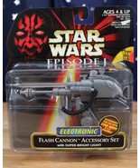 1999 Hasbro STAR WARS Episode I Electronic Flash Cannon Accessory Set wi... - $17.52 CAD