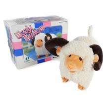 Vtg 1987 Iwaya Wooly the Lamb Moving Animal Electronic Toy Battery Opera... - $8.99