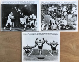 Original Football UPI Photos 1967 Bears Cardinals-Cowboys Colts-MD Terra... - £19.33 GBP