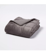 Tranquility 12lb Weighted Blanket, Gray, 48&quot; x 72&quot; New Without Tags/New ... - £22.99 GBP