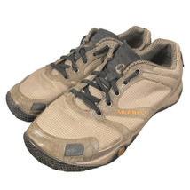 Merrell Brindle Shoes Hiking Size 8 Mens Moab 2 Vibram Hike Outdoors Brown - £31.98 GBP