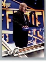 2017 Topps Then Now Forever #185 Bruno Sammartino NM-MT ID:3374 - $1.73