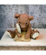 Gilde Handwerk Resin Vintage Teddy Bear Figurine Bear Writing Book Quill... - $353.75 MXN