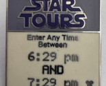Star Wars Star Tours Hidden Mickey Fast Pass Disney Trading Pin - £6.32 GBP