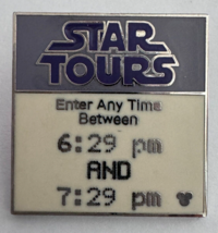 Star Wars Star Tours Hidden Mickey Fast Pass Disney Trading Pin - £6.27 GBP